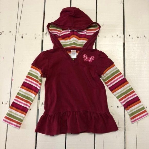 Gymboree Pullover Top/Hoodie Sz 5 - Picture 3 of 10